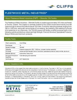 fleetwood metal box corp|Cleveland.